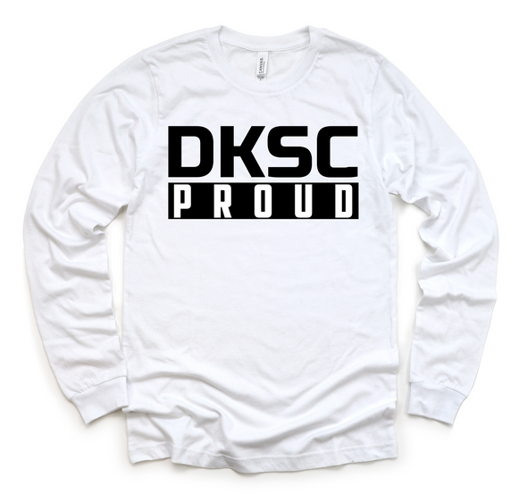 Youth DKSC White Long Sleeve (5 designs)