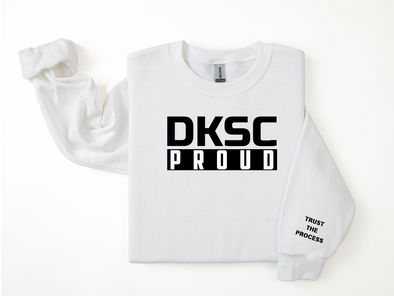 DKSC Proud White Crewneck Sweatshirt