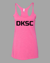 DKSC Tri-Blend Pink Racerback Tank