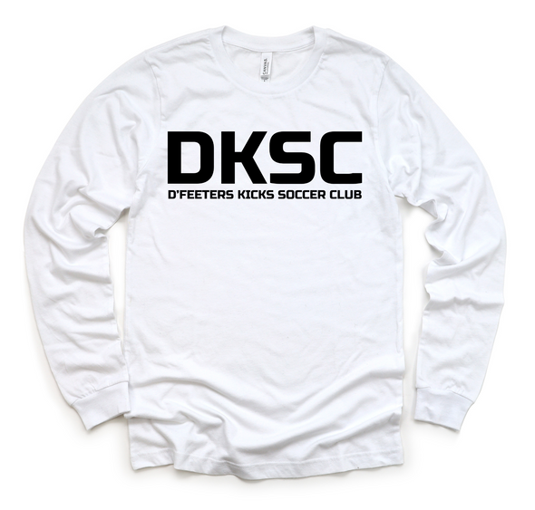 Youth DKSC White Long Sleeve (5 designs)