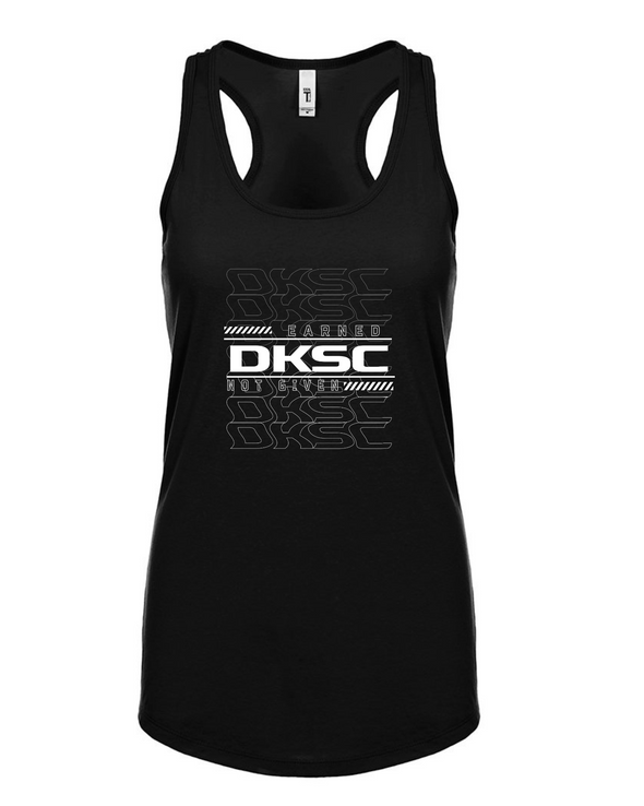 DKSC Black Racerback Tank (5 designs)