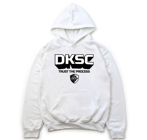 DKSC Trust the Process White Hooded Sweatshirt