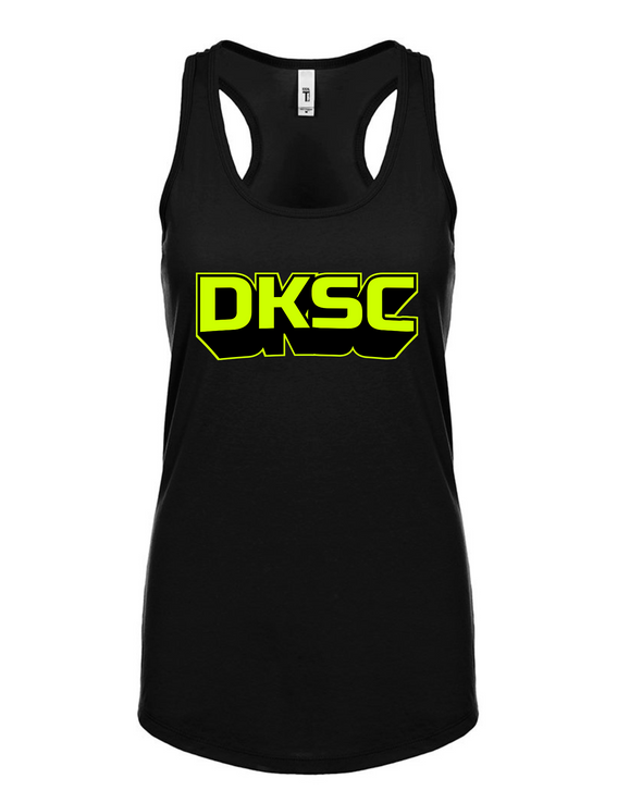 DKSC Black Racerback Tank (5 designs)