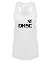 DKSC White Racerback Tank (5 designs)