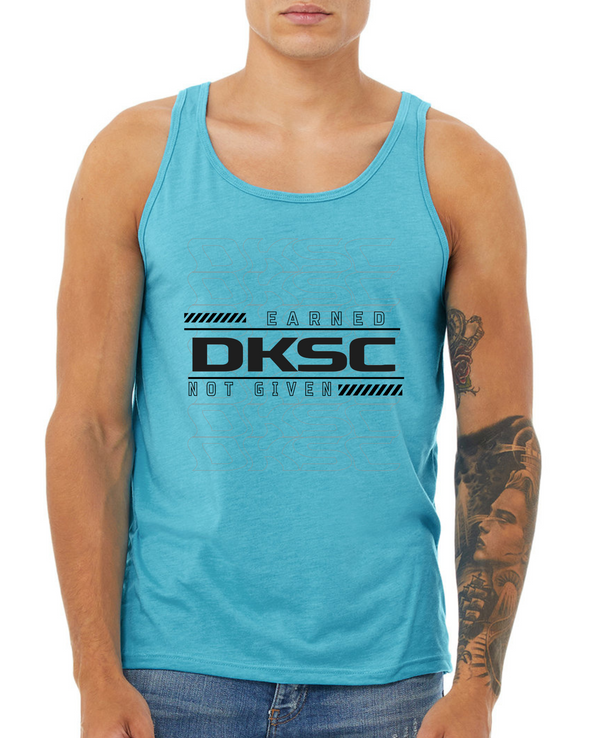 DKSC Aqua Blue Unisex Tank (8 designs)