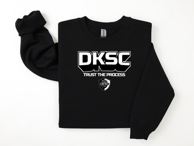 DKSC Trust the Process Black Crewneck Sweatshirt