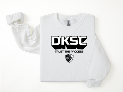 DKSC Trust the Process White Crewneck Sweatshirt