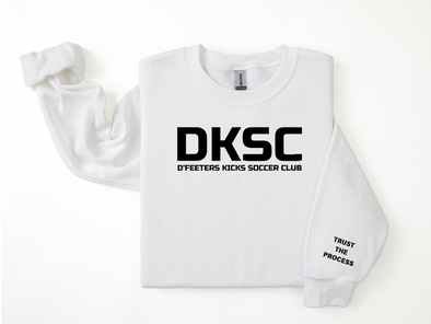 DKSC Club White Crewneck Sweatshirt