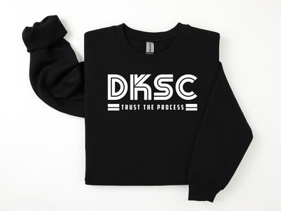DKSC Trust the Process 2 Black Crewneck Sweatshirt