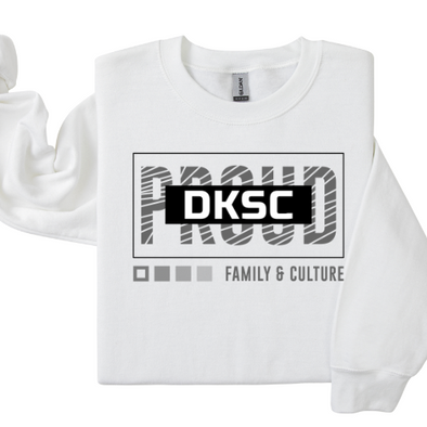 DKSC Proud 2 White Crewneck Sweatshirt
