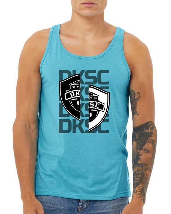 DKSC Aqua Blue Unisex Tank (8 designs)