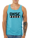 DKSC Aqua Blue Unisex Tank (8 designs)