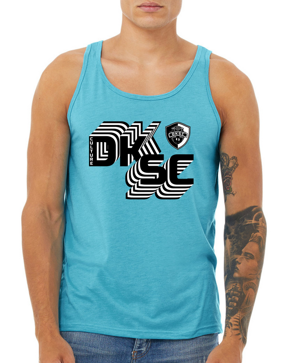 DKSC Aqua Blue Unisex Tank (8 designs)