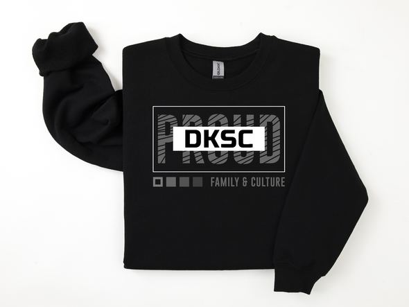 DKSC Proud 2 Black Crewneck Sweatshirt