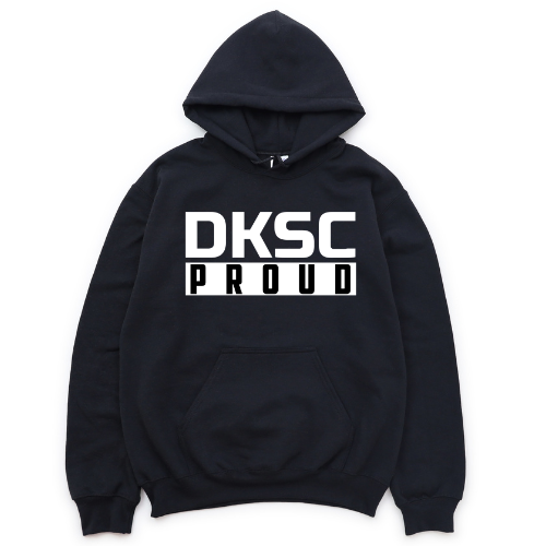 DKSC Proud Black Hooded Sweatshirt