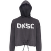 DKSC Hooded Drawstring Sweatshirt | Charcoal