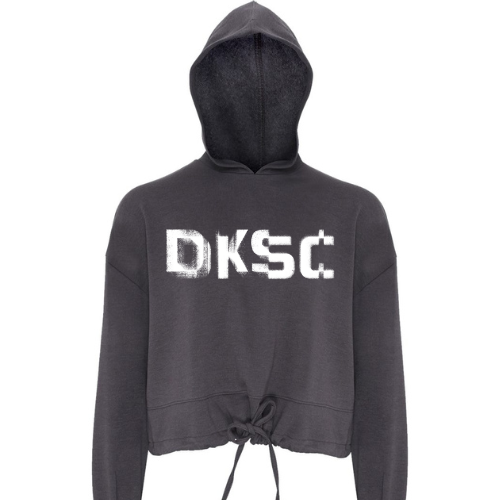 DKSC Hooded Drawstring Sweatshirt | Charcoal