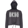 DKSC Hooded Drawstring Sweatshirt | Charcoal