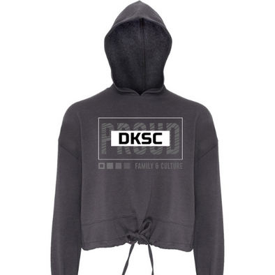 DKSC Hooded Drawstring Sweatshirt | Charcoal