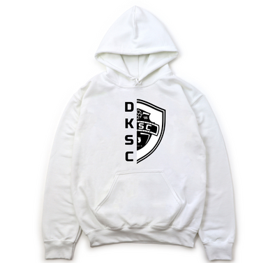 DKSC Dual White Hooded Sweatshirt