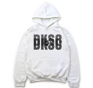 DKSC Haze White Hooded Sweatshirt