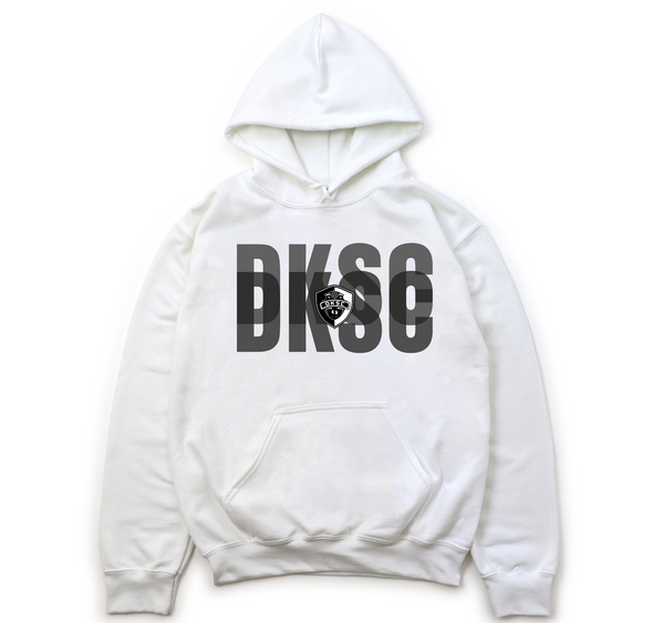 DKSC Haze White Hooded Sweatshirt