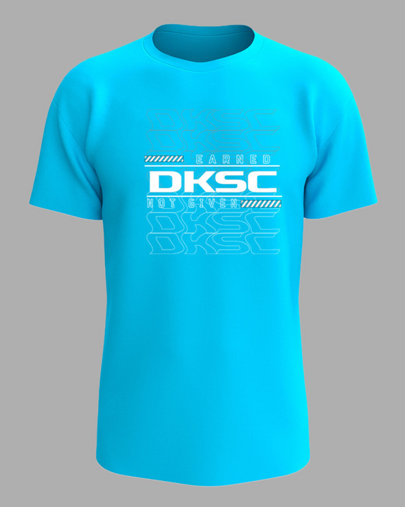 DKSC Earned Not Given Tee | Electric Blue