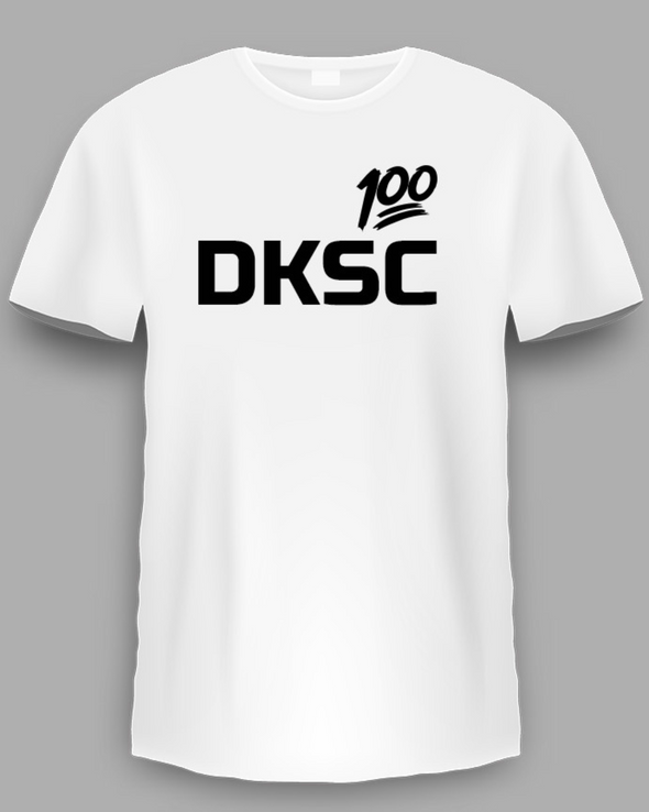 DKSC 100% Tee | White